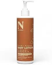Dr. Natural Baby Lotion, Almond and Mandarin, 473 ml - Non-Greasy, Body Lotion for Dry Skin - Hypoallergenic and Paraben-Free - No Synthetic Fragrances or Dyes - Made with Organic Shea Butter