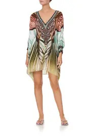 SHORT KAFTAN WITH CUFF UP ON CLOUD NINE