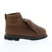 Carolina Adult Mens Steel Toe Metguard Harness Waterproof 6" Boots Work & Safety Brown US 9