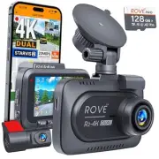 R2-4K DUAL Dash Cam Front and Rear, STARVIS 2 Sensor, FREE 128GB Card