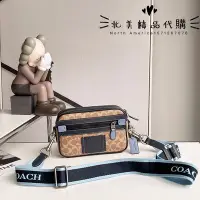 在飛比找Yahoo!奇摩拍賣優惠-北美精品代購 COACH 91460 男士crossbody