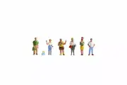 Noch 15480 HO/OO Gauge Pedestrians (6) Figure Set