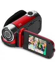 Fresh Fab Finds HD 1080P Red Digital Video Camcorder
