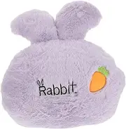 Kisangel 1pc Cute Rabbit's Butt Plush Hand Warmer Pillow Adorable Room Decoration for Winter Purple Cartoon Rabbit Doll for Sofa Desk and Bedroom Decor
