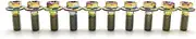Rotor Screws Brake Rotor Bolts for HON&DA XLR250R for Baja 1988-1994 Motorcycle Front Brake Rotor Bolts(Colorful)