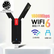 AX1800 WiFi 6 USB 3.0 Adapter Dual Band 2.4G 5G Wireless Dongle for PC Laptop