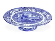 Spode Blue Italian - Footed Cake Plate