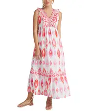 Bella Tu Ikat Maxi Dress