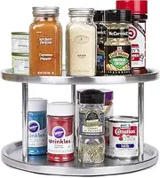 [Simpli-Magic] 2-Tier, Brushed Stainless Steel,Silver