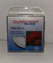 NEW Quantaray Photo And Video Filter Close Up +3 58mm Enables Close Up w/o Macro