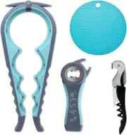 Bottle Opener for Arthritic Hand,Jar Opener for Old People, Children, Women, Tho