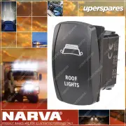 Narva 12/24V Off/On LED Illuminated Sealed Rocker Switch With Roof Lights Symbol
