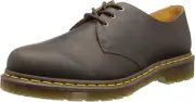 Dr. Martens, 1461 3-Eye Leather Oxford Shoe for Men and Women 13, Brown