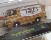 M2 Machines 1964 Dodge A100 Panel Van Tab Coca-Cola A41 1:64 Gold Coca Cola TAB