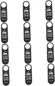 HEALEEP 12 Pcs Elegant Do Not Disturb Door Hanger Sign Office Door Sign Please Knock Hotel Room