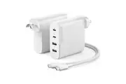 Alogic WCG4X100-ANZ Rapid Power 4 Port 100W?Compact Wall Charger With 2m USB-C Charging Cable
