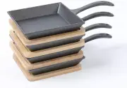 Cast Iron Mini Square Skillet Set of 4……