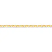 9ct 27cm Solid Belcher Anklet