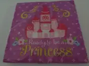 DISNEY 1 PACK x SOFIA THE FIRST 16ct 2PLY LUNCH NAPKINS, MADE IN USA - NEW