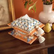 Retro Tassel Paper Tissue Box Cover Car Storage Organiser Napkin Case Holder