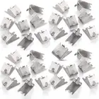 HOTOP 920158 Refrigerator Shelf Clips Freezer Shelf, Supports Commercial, 32PK