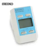 在飛比找momo購物網優惠-【SEIKO】DM51 隨身型 電子節拍器(藍色)