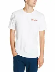 Brixton Men's Whittier Short Sleeve Standard Fit T-Shirt Small
