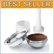 Reusable Stainless Steel Coffee Capsule for Nespresso Vertuoline – Eco-Friendly