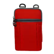 Women Men Light Sports Shoulder Bags Crossbody Bags Outdoor Running Waist Bags Phone Bags RED COLOR