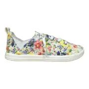 Roxy Libbie Slip-On Floral-Print Sneakers Size 9 ARJS600463 Flat Cushioned Shoes
