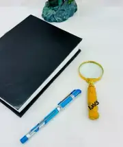 Gold Handmade Magnifying Glass Handheld Reading Magnifier Metal Handle for Read