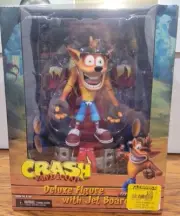 NECA Activision CRASH BANDICOOT Deluxe Figure with Jet Board 2018 New In Box