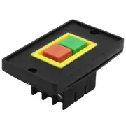 AC380V 2KW 6 Screw Pins Self Locking ON/OFF Power Push Button Switch
