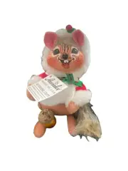 Annalee Doll Chipmunk Christmas Mrs. Santa Acorn Holiday 2010 New Tags 6”