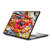 MacBook Air 15-inch (M2 - M4) Impact Case DIESEL Orange Bandana Oval D Laptop Case