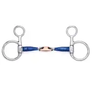 NY Tack Baucher Sweet Iron Copper Peanut Lozenge Jointed Snaffle Horse Bit