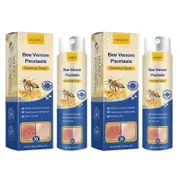 Soothing Moisturizing Psoriasises Liquid Portable Anti-itch Body Care Liquids Body Care Supplies 2pcs