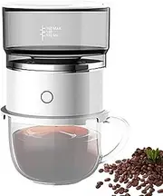 Travel Coffee Maker | Espresso Machine for Hot and Iced Coffee,Iced Coffee Maker, Portable Travel Mug Coffee Machine for Driving, Home, Offices Jmedic