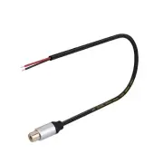 Flexible Video Cable Auditory Female to Bare Wire Open End Pigtails Wire 30CM