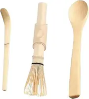 Matcha Set, Japanese Tea Making Tools, Matcha Whisk Holder, Traditional Matcha Starter Set, Matcha Whisk Holder Tea Making Kit, Wooden Japanese Tea Making Tools for Girls Men Friend Home
