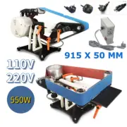 Abrasive Belt Machine Small Sand Machine Grinding Polishing DIY Knife Sharpener