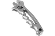 Proflow Billet Aluminium Adjustable AN Grip Wrench Spanner, Silver