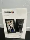 Nixplay - Smart Photo Frame 10.1-inch Touch Screen - Black/SILVER -