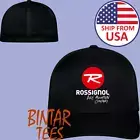 Rossignol Ski Snow Sport Black Hat Baseball Cap Size S/M & L/XL