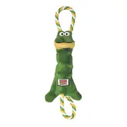 Kong Tugger Knots Frog Dog Toy M-L