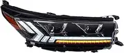 Car Accessories Compatible for Highlander Head Lamp 2018-2021 Kluger Headlight LED Dynamic Turn Signal Daytime Running Lights