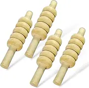 CBB Cricket Wicket Stumps Bails Standard Duty Pack of 4 Set Standard Size