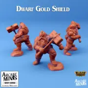 D&D Miniature Dwarven Fighter 2 Dungeons and Dragons Skies of Sordane