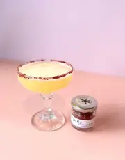 Davidson Plum and Maple Sugar Cocktail Garnish