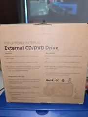 Gotega External DVD Drive, USB 3.0 Portable +/-RW , DVD Player for CD ROM Burner